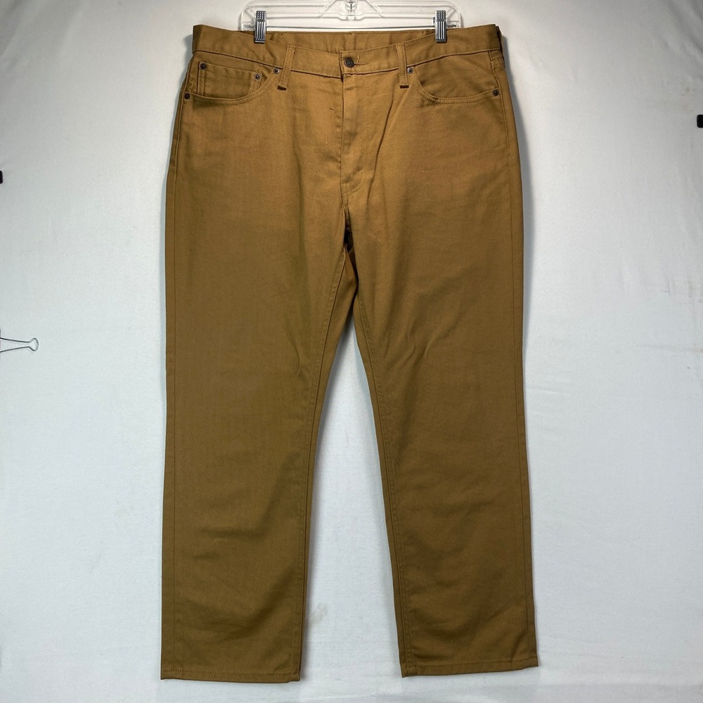 Levi's 541 Athletic Taper Men 38x30 Brown Cotton Twill Five-Pocket Pants